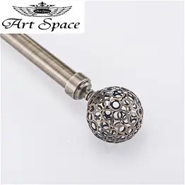 Factory Direct Sales curtain rod decorative head curtain rod accessary curtain rod 3 meter for sale