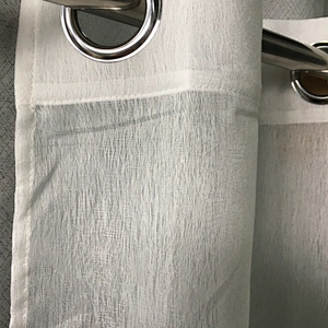 100%polyester hot selling Factory direct sheer curtain for bedroom