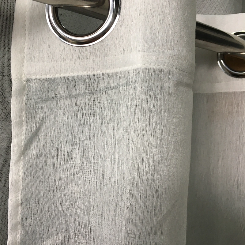 100%polyester hot selling Factory direct sheer curtain for bedroom
