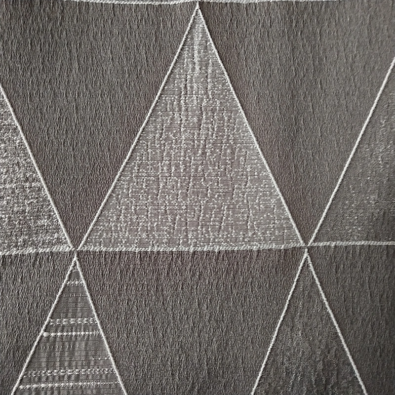 fashion style jacquard flock curtain 100% polyester window curtain with good service after sale