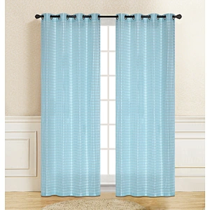 Cheap 100% polyester north america curtain sheer curtain fabrics in low price