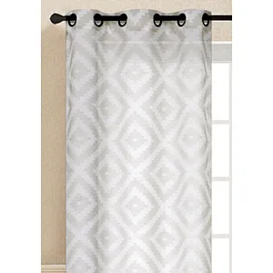 classic polyester textile lattice curtain sheer curtain for window decoration in lowest price