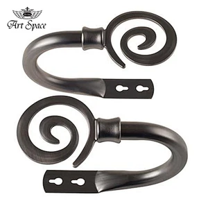 luxurious curtain tiebacks hooks metal pear shaped hooks metal hanging hooks