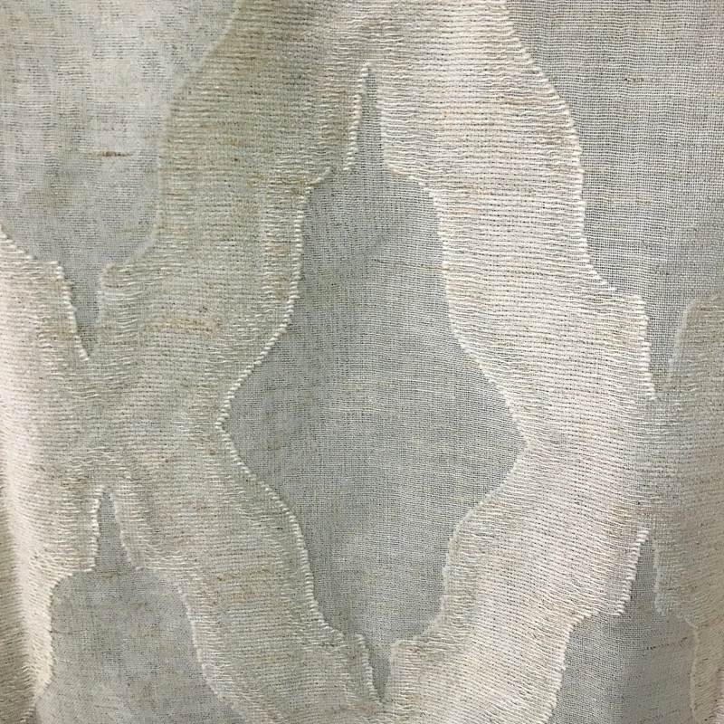 2020 new design decorative window curtain linen looked sheer window curtains