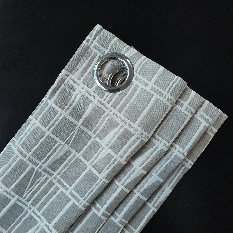 American curtain designs 100% polyester jacquard curtains fabric and materials on sale