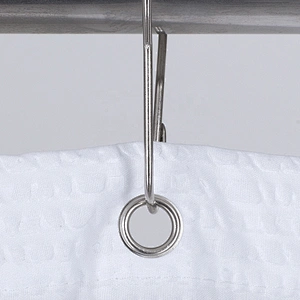 moldproof shower curtain bathroom curtain 100% polyester at good price