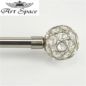 China Manufactory wedding curtain pole curtain rod accessories pole curtain pole aluminum With Lowest Price