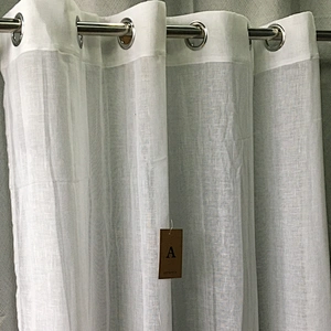 china manufacture extra long sheer curtain for home decorating with factory direct sale price
