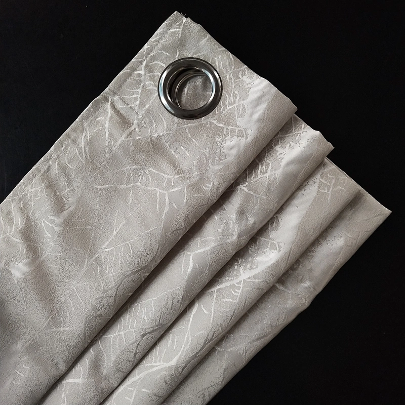 new design reflective curtain fancy jacquard window curtain at the wholesale price