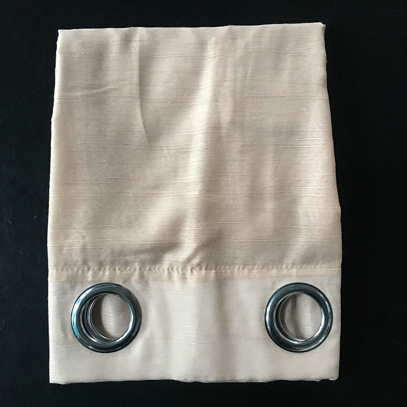 good price sheer stripe design  curtain polyester grommets window decorative sheer curtain