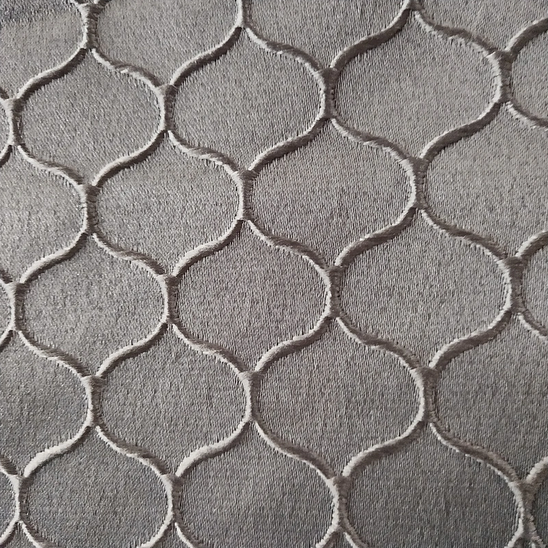 China 100% polyester jacquard fabric curtain suppliers