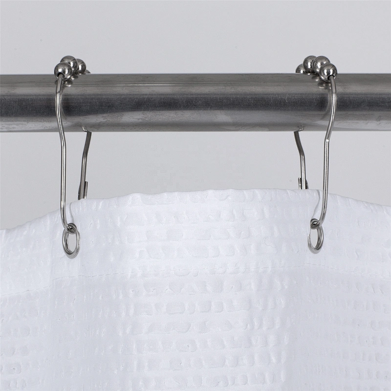 moldproof shower curtain bathroom curtain 100% polyester at good price
