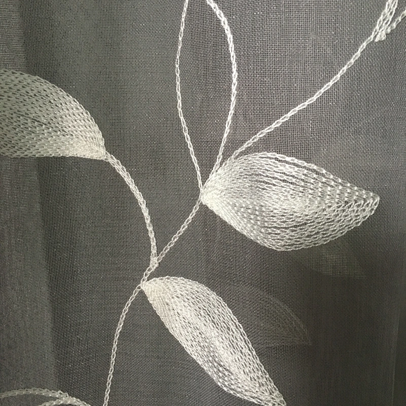 hot selling 100%polyester sheer curtain for living room with good quality