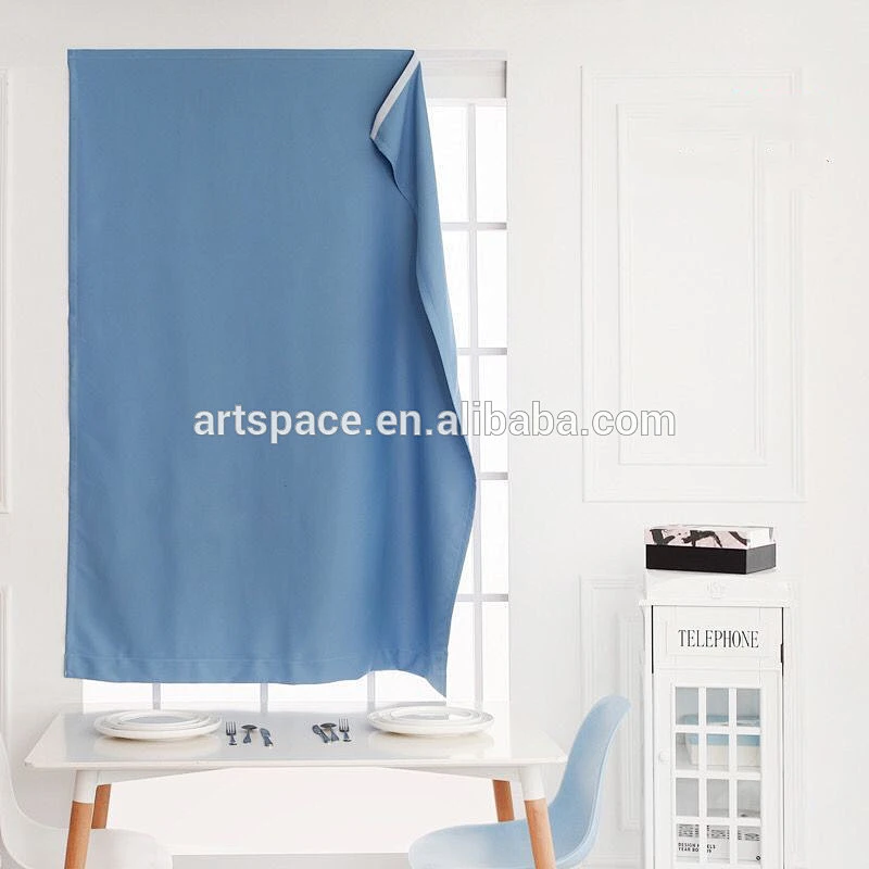 100% polyester high quality noise reducing window curtains blackout curtain in stock