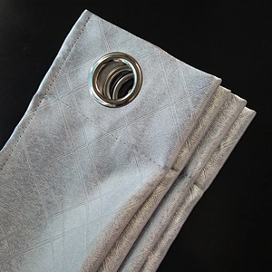 China Supplier colorful fabric curtain blackout drapes with hooks with high quality