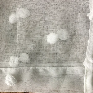 New design Sheer curtain for living room Fancy made in China