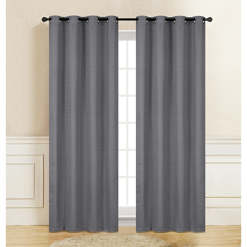 China 100% polyester jacquard fabric curtain suppliers