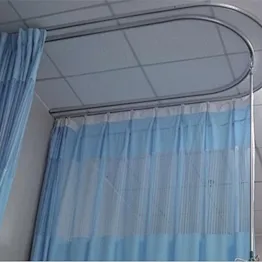 100% Polyester medical curtains dividers space privacy for clinic and hospital