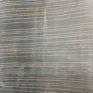 Western style decorative organza window sheer curtain with good price for living room