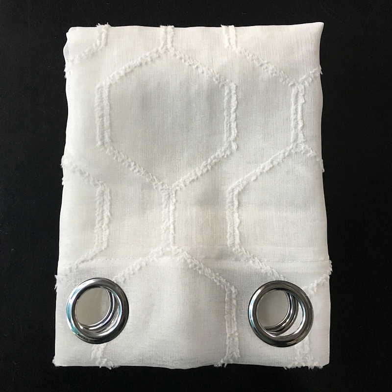 Popular sheer curtain panel and fabric for hotel and home china manufacturer