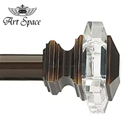 Chinese factory curtain rod adjust curtain steel rod curtain rod for living room in low price