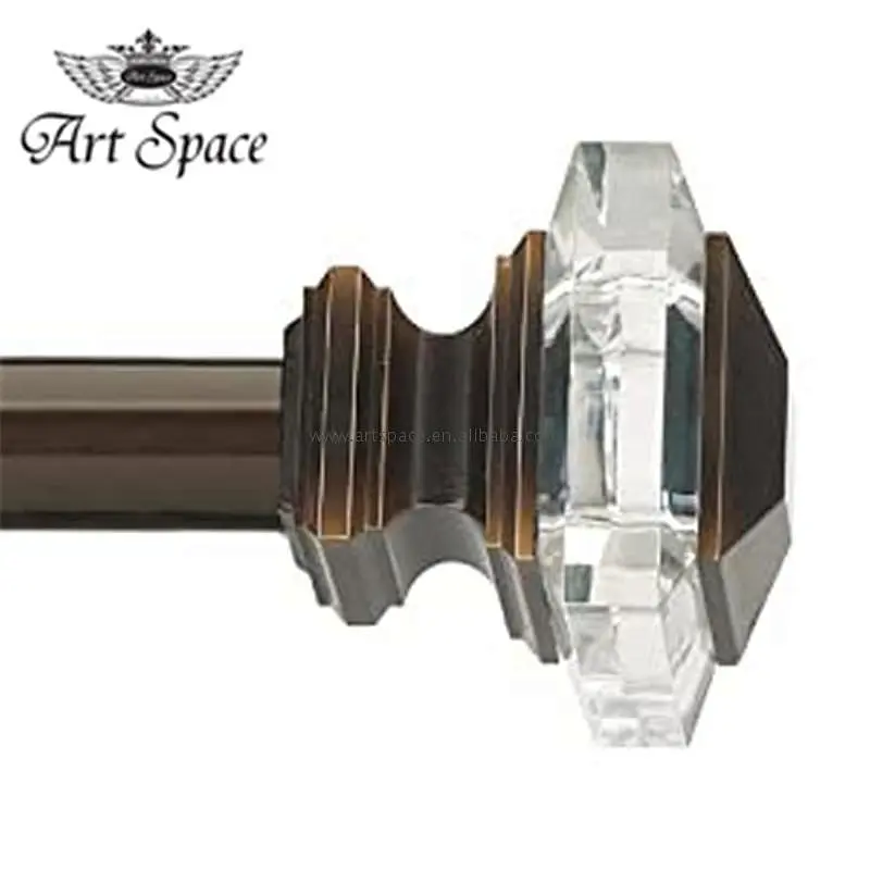 Chinese factory curtain rod adjust curtain steel rod curtain rod for living room in low price