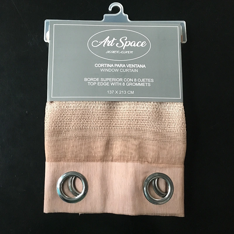 The newest sheer curtain living room grommet shaoxing with factory prices