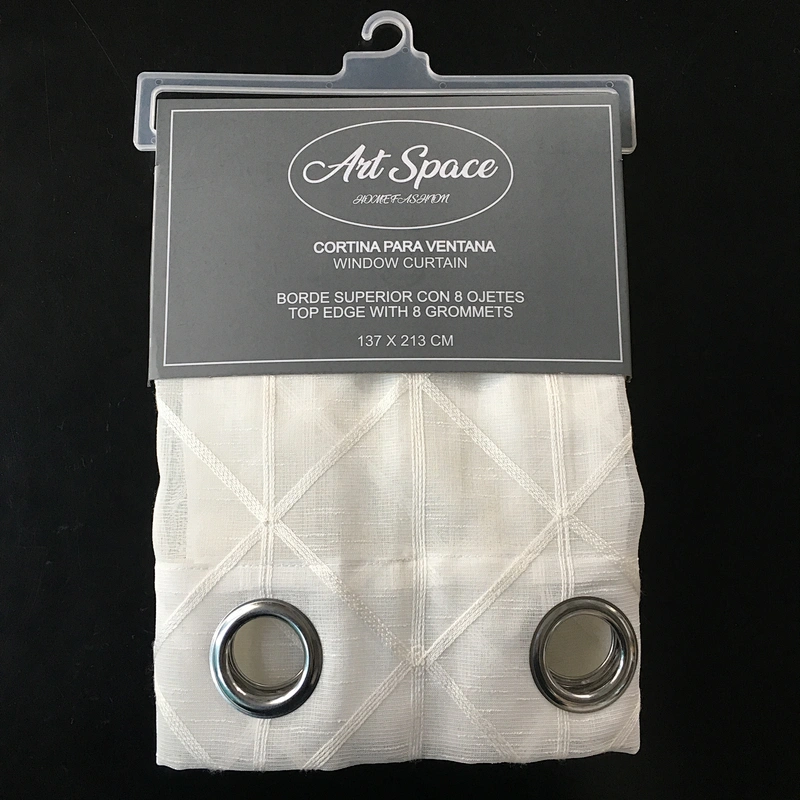 Ready made luxury hotel sheer fabric romantic and elegant curtains