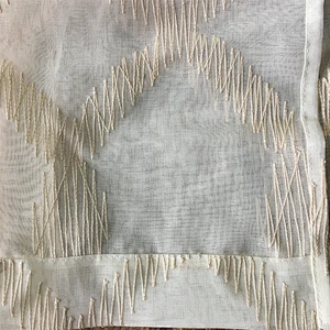 new design sheer fabric romantic and elegant curtains for bedroom and living room