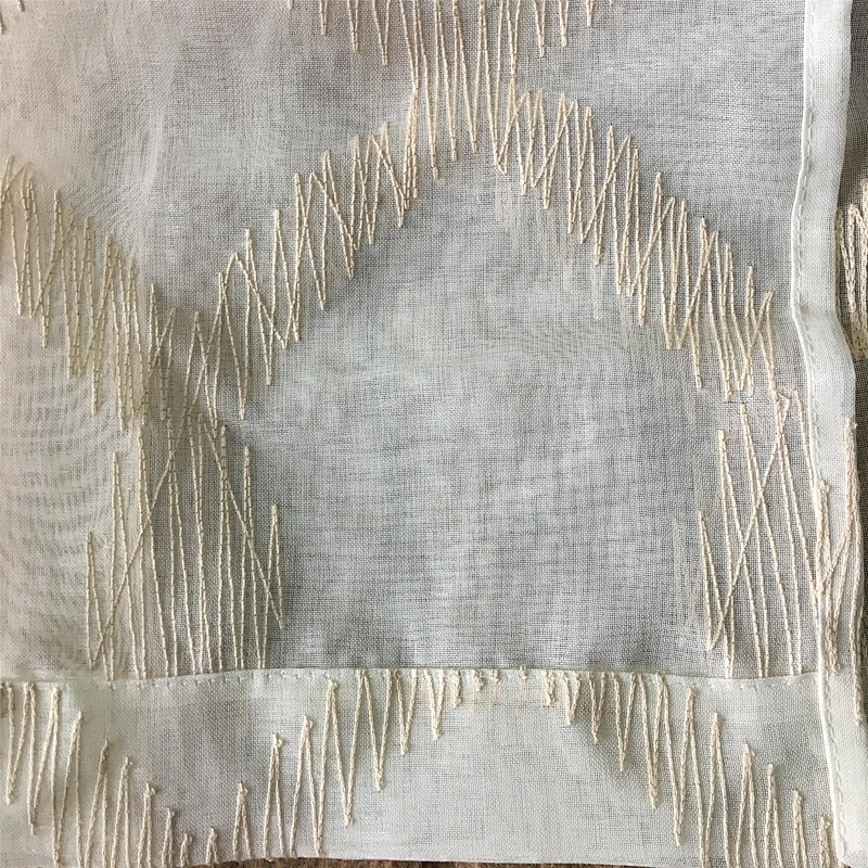 new design sheer fabric romantic and elegant curtains for bedroom and living room