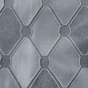 Stock Classic The geometric design Polyester Luxury Fancy Window Curtain