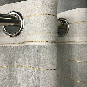Factory direct supply grommet sheers for home fabric sheer europa curtains Lowest Price
