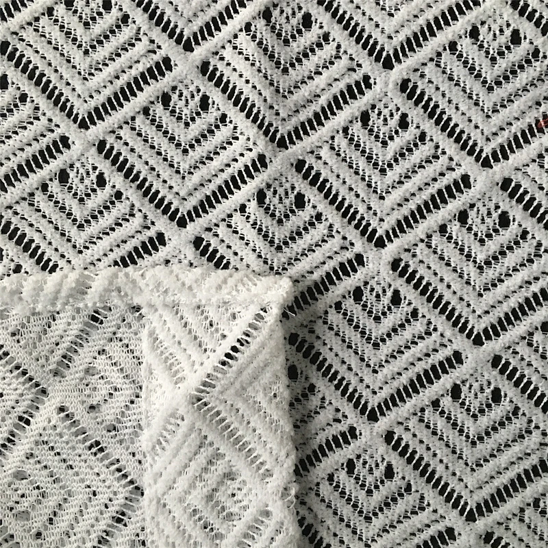 2020 100% polyester luxury Lace sheer curtain For Living Room