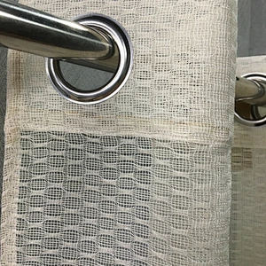 2020 hot sale western style decorative polyester sheer window curtains