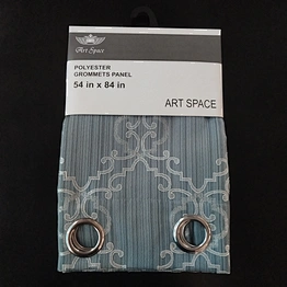 100% polyester atmosphere fashion curtain polyester jacquard curtain for living room and hotel