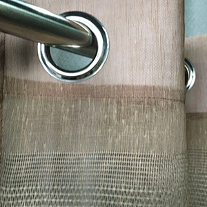 The newest sheer curtain living room grommet shaoxing with factory prices