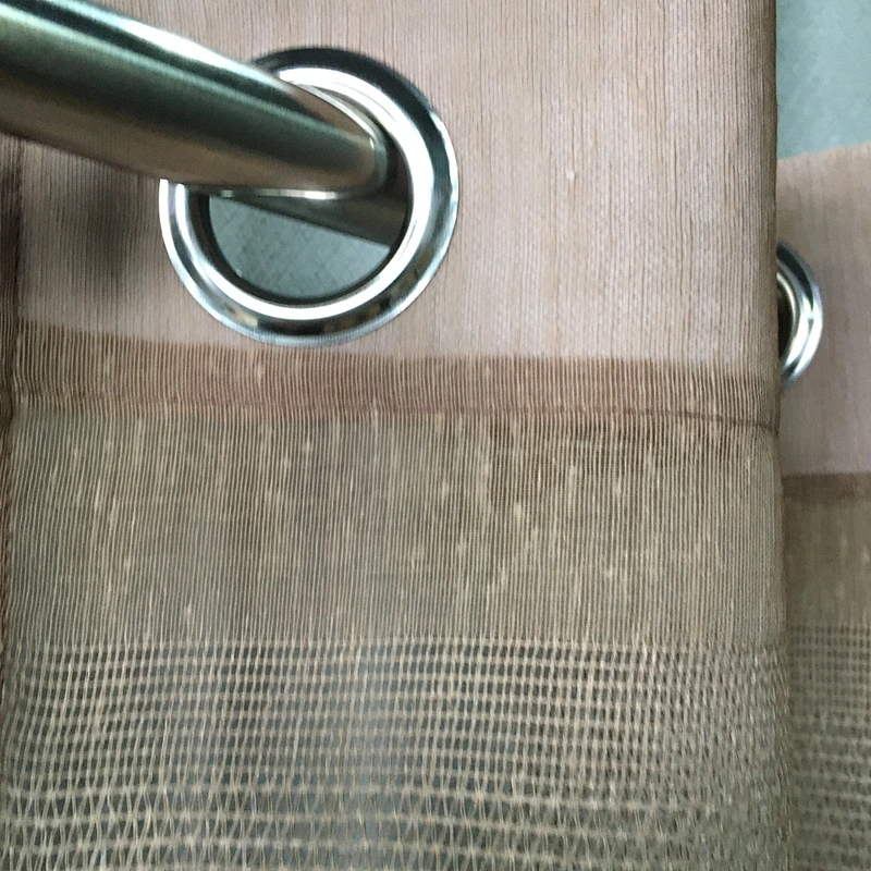 The newest sheer curtain living room grommet shaoxing with factory prices