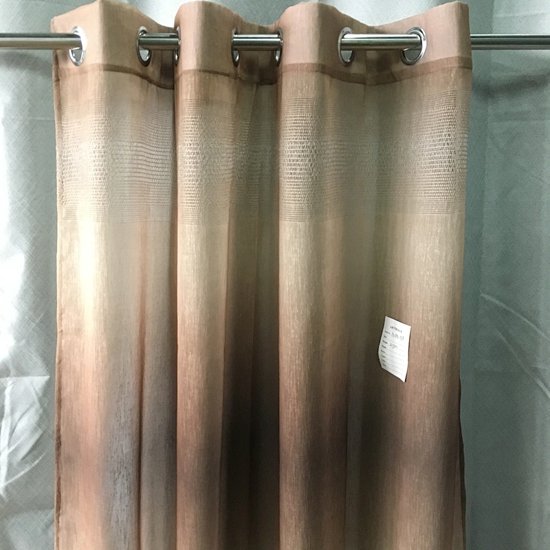 The newest sheer curtain living room grommet shaoxing with factory prices