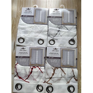 Ready made rainbow colored curtain sheer curtain romantic and elegant in the lowest price