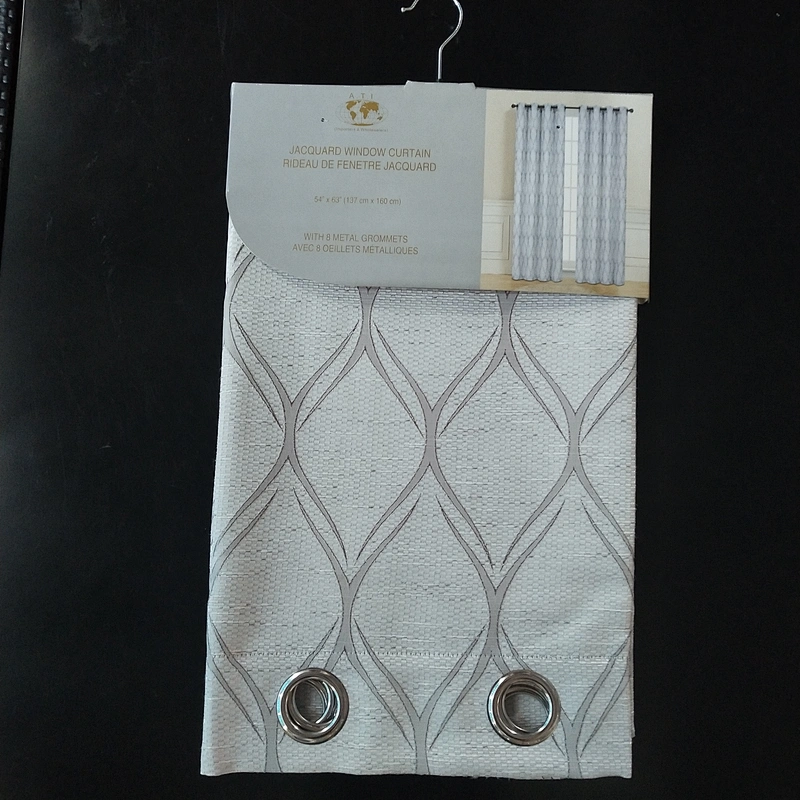 american curtain designs 100% polyester jacquard curtains fabric and materials on sale