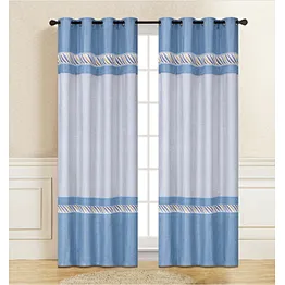 Luxury Blackout Curtains for Living Room western popular design good selling window curtain