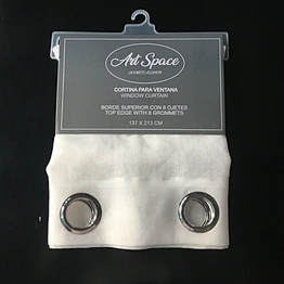 100% polyester ready made  sheer curtain for home and hotel