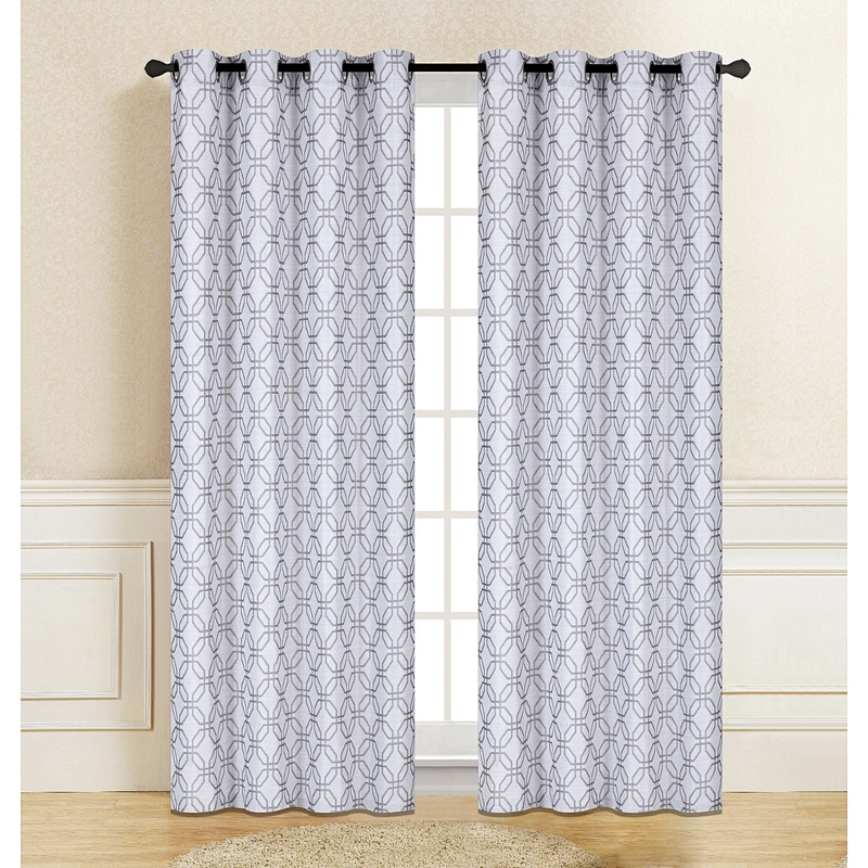 Cheap factory price ready made jacquard  curtains new design for sale