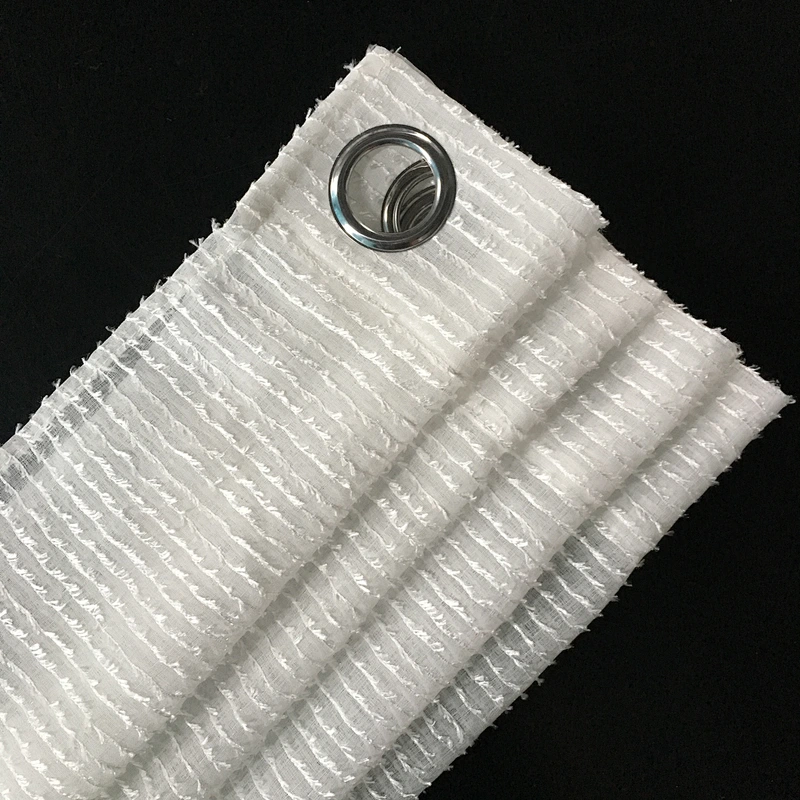 Western style decorative sound absorbing curtain sheer curtain from china