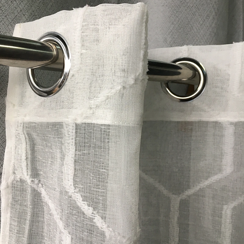 Popular sheer curtain panel and fabric for hotel and home china manufacturer