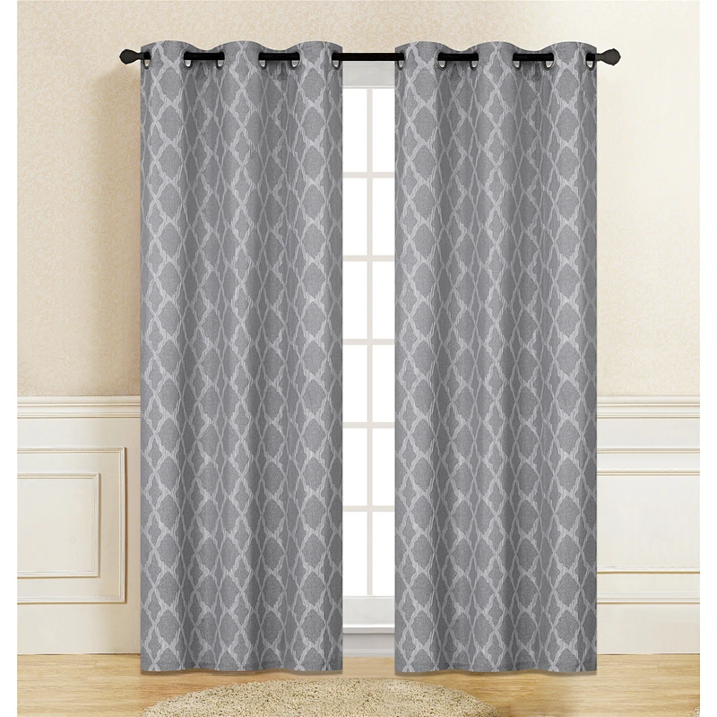 China manufacture themral curtain fabric fancy design window curtain for home
