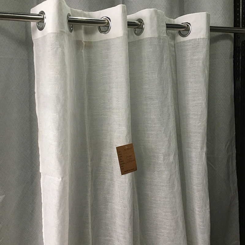 china latest designs window coverings curtain sheer curtain for living room
