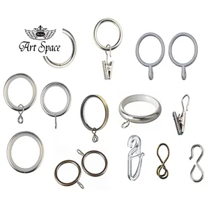 Curtain metal ring hook clip ring eyelet ring