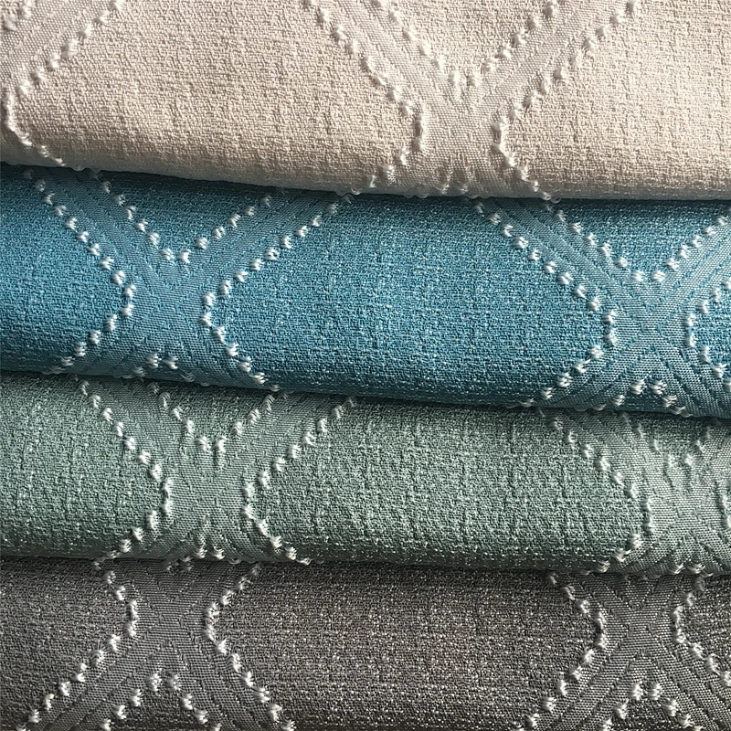 unique decorative high quality beautiful canvas chain design curtains window curtain living room panel