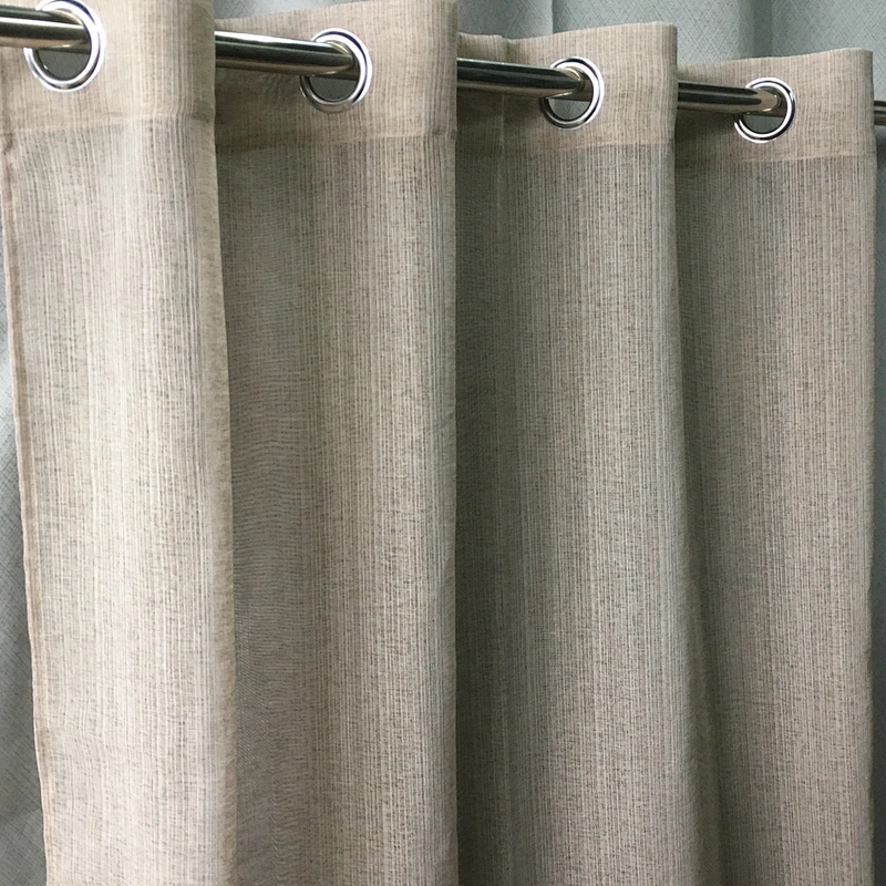 2020 fashion new western style decorative window sheer curtain with stripe design
